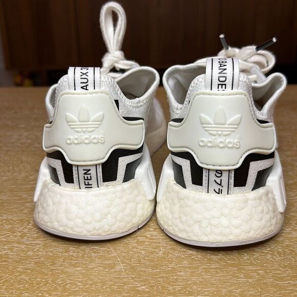 adidas NMD R1 Colorblock White Black - Picture 3 of 8